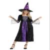 Grebrafan Witch Costume for Women Halloween Dresses Gothic (Large, Purple) view 1