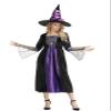 Grebrafan Witch Costume for Women Halloween Dresses Gothic (Large, Purple) view 2