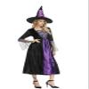 Grebrafan Witch Costume for Women Halloween Dresses Gothic (Large, Purple) view 3