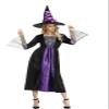 Grebrafan Witch Costume for Women Halloween Dresses Gothic (Large, Purple) view 4
