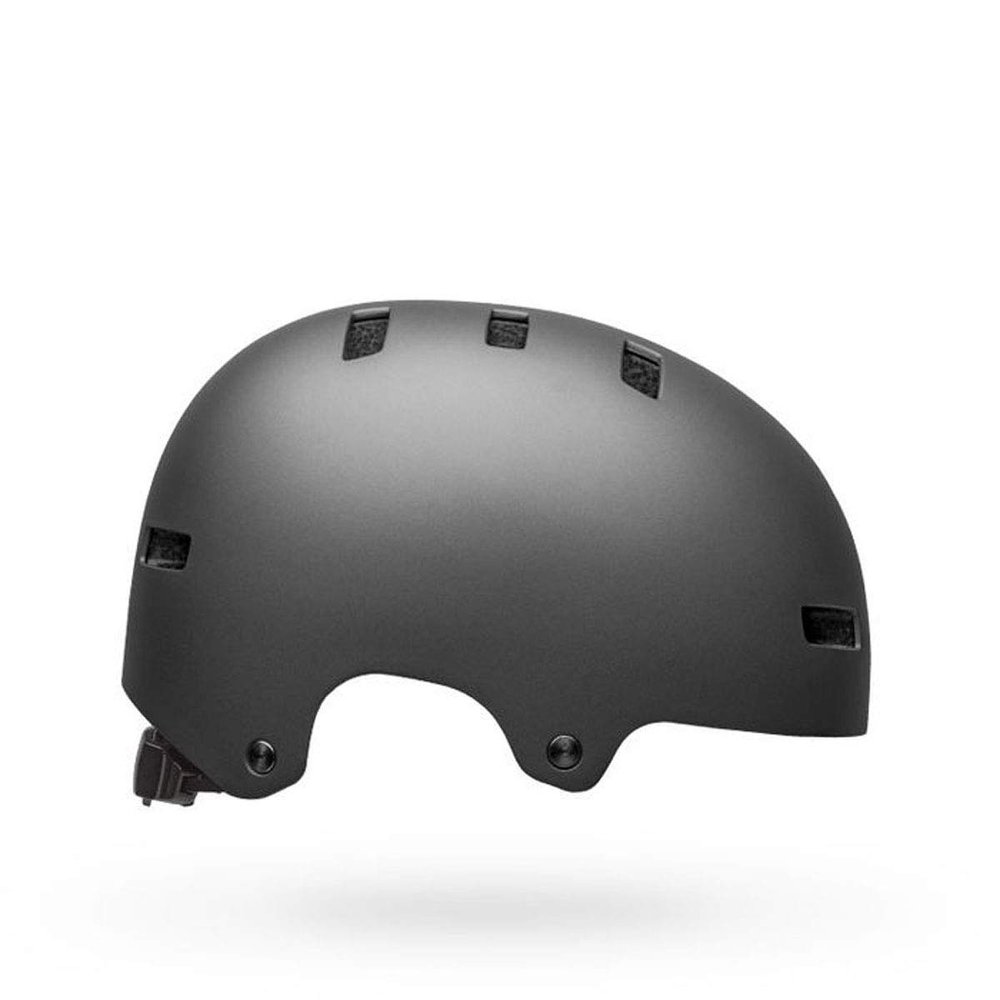 BELL Local Adult BMX Bike Helmet - Matte Gray (2023), Small (51-55 cm)