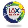 Lax Sak Soft Practice Lacrosse Balls - Same Weight & Size as a Regulation Lacrosse Balls, Great for Indoor & Outdoor Practices, Less Bounce & Minimal Rebounds - Psychedelic, 3 Pack view 2