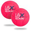 Lax Sak Soft Practice Lacrosse Balls - Same Weight & Size as a Regulation Lacrosse Balls, Great for Indoor & Outdoor Practices, Less Bounce & Minimal Rebounds - Pink, 2 Pack view 2