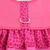 Fuchsia (Pink) Hawaiian Ruffled Dog Harness with Ruffles Spoiled Dog Designs (XX-Small) view 2