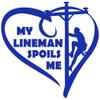 Win Stickers & Decals My Lineman Spoils MEDye Cut Decal for Cars Bumpers Windows Notebooks etc view 1