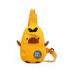 MINGSEECESS Women Cute Cartoon Fanny Pack 3D Mini Animal Shaped Chest Bag Crossbody Shoulder Bag for Girls yellow view 1