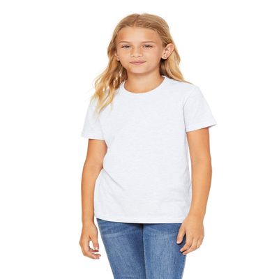 BELLA+CANVAS Youth Jersey Short Sleeve Tee - Ash