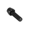 Titanium Bolt with Washer,Titanium Alloy Bicycle Titanium Tapered Head Bolt Screw with Washer for Mountain Bike (Black) view 3