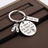 CENWA Dance Teacher Gift Dance Teacher Appreciation Gift It Takes A Big Heart To Teach Little Feet Keychain Ballet Gifts(Teach little feet K) view 3