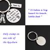 CENWA Dance Teacher Gift Dance Teacher Appreciation Gift It Takes A Big Heart To Teach Little Feet Keychain Ballet Gifts(Teach little feet K) view 4