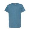 Bella + Canvas Youth Jersey T-Shirt S HEATHR DEEP TEAL view 1