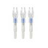 SHARROW Archery Arrows Nock LED Lighted Nocks Hunting Shooting Luminous Lighted Compound Recurve Bow Glowing Arrow Nock Tail Fit 4.2mm Arrow Shaft 6pcs (Blue) view 3