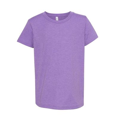 Bella + Canvas Youth Jersey T-Shirt XL HTHR TEAM PURPLE