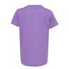 Bella + Canvas Youth Jersey T-Shirt XL HTHR TEAM PURPLE view 2
