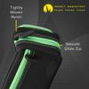 Casemaster by GLD Products Plazma Pro Black and Trimed Dart Case with Phone Pocket, Green Trim view 3