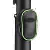 Casemaster Q-Vault Supreme Billiard/Pool Cue Hard Case, Holds 1 Complete 2-Piece Cue (1 Butt/1 Shaft), Black with Green Trim view 2