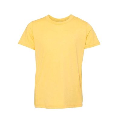 Bella + Canvas Youth Jersey T-Shirt XL HTHR YELLOW GOLD