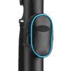 Casemaster Q-Vault Supreme Billiard/Pool Cue Hard Case, Holds 1 Complete 2-Piece Cue (1 Butt/1 Shaft), Black with Blue Trim view 2