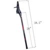 CAKLOR Lacrosse Complete Junior Stick with Shaft & Head,Red/Black view 2