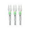 SHARROW Archery Arrows Nock LED Lighted Nocks Hunting Shooting Luminous Lighted Compound Recurve Bow Glowing Arrow Nock Tail Fit 4.2mm Arrow Shaft 6pcs (Green) view 1
