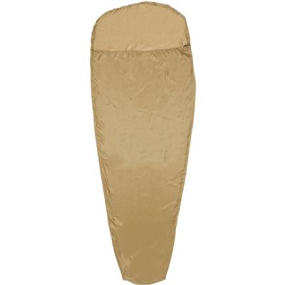 Western Mountaineering Tioga Silk Sleep Liner Taper - Gold - Long