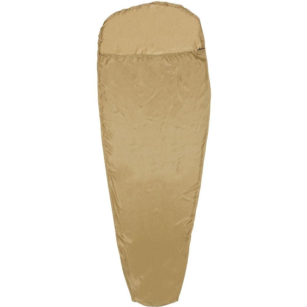 Western Mountaineering Tioga Silk Sleep Liner Taper - Gold - Long