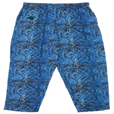 Zubaz NFL Mens Post Pattern Pants, Carolina Panthers, Small
