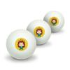 GRAPHICS & MORE Aquaman Movie Mera Chibi Character Novelty Table Tennis Ping Pong Ball 3 Pack view 1