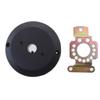 Almencla Boat Steering Wheel Bezel 90 Degree for Rotary Mount Bezel Marine Boat Rotary Steering Mounting Kit view 2