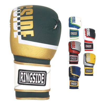 Ringside Bullet Sparring Boxing Gloves - High-Performance Synthetic Leather for Boxing, MMA, Muay Thai - Secure Fit, Ventilated Comfort for Men & Women, Ideal for Training & Combat Sports