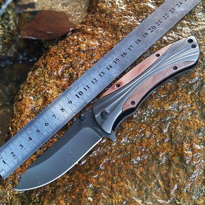 Folding Hunting Flipper Knife Survival Multi Camping