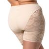 Bandelettes ALLURE Anti-Chafing Lace Panty Shorts - Prevent Thigh Chafing Semi-Compression Shorts for Inner-thigh Rubbing - Breathable & Comfortable - Women's Underwear & Lingerie (Beige,S) view 2