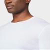 Mens Lightweight Baselayer Crew Top, White., Size XLarge view 3