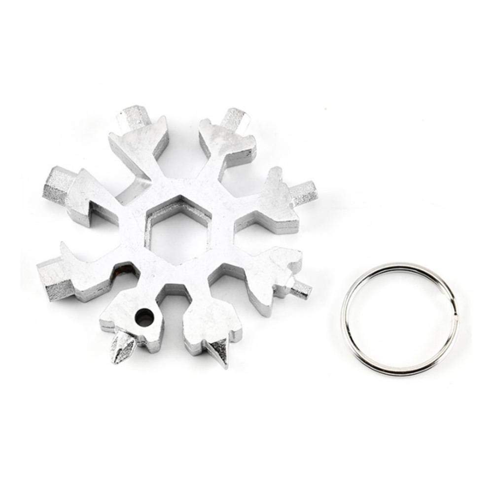 Bicycle Repair Tools Outdoor Portable Snowflake Shape