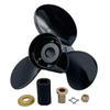 Interchangeable Aluminum Outboard Propeller Boat Prop 13x19 Pitch Replacement for Mercury/Mariner 40 Bigfoot/CT-125HP 15 Tooth Spline view 2