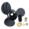Interchangeable Aluminum Outboard Propeller Boat Prop 13x19 Pitch Replacement for Mercury/Mariner 40 Bigfoot/CT-125HP 15 Tooth Spline view 3