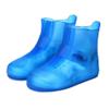 Hooyi Waterproof Rain Shoe Covers for Men Women Overshoes Rain Boots Reusable Galoshes Snow Durable Stretchable Kids Shoe Protectors L view 1