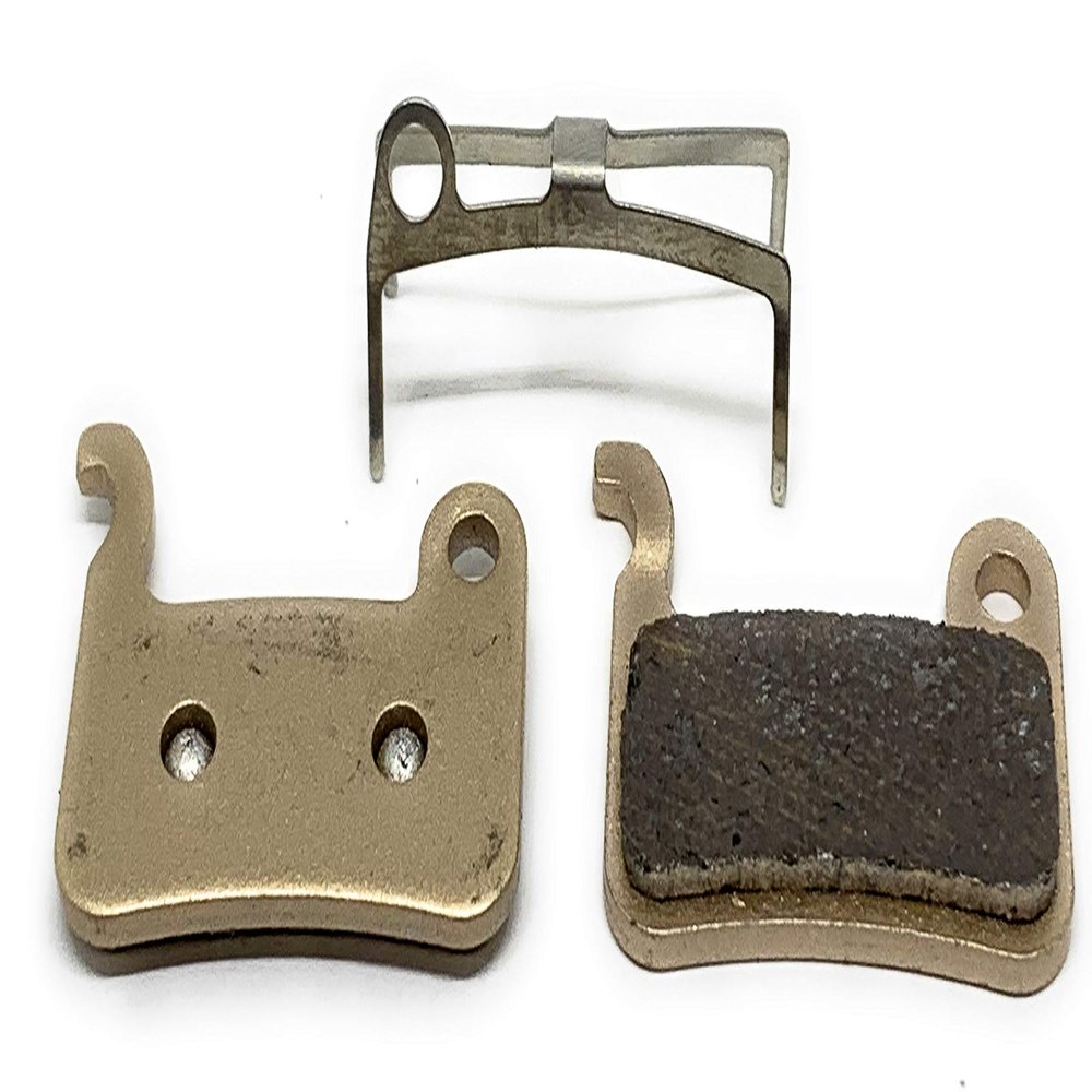 Bike Brake Pads sintered for Shimano A01S Deore XT XTR LX SLX, Hone Alfine Saint BR M975 M765 M585 M776 M966 M665 M545 M965 M601 M535 M800 M596 R505 M775 M595(1 Gold)