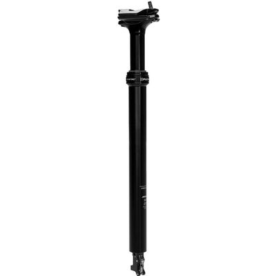 X-Fusion Shox Manic Gravel Seatpost Black, 27.2x350mm/100mm Travel