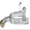 Showman Kids Chrome Plated Spurs w/Engraved Band view 1