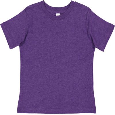 RABBIT SKINS Soft Cotton Toddler T-Shirt Boys Girls | Little Kids Tee| Blank Child Tshirt, Vintage Purple, 4T