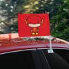 GRAPHICS & MORE The Flash Cute Chibi Character Car Truck Flag with Window Clip On Pole Holder view 2