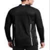 FitsT4 Sports Men's Pro Soccer Referee Jersey Long Sleeve Ref Shirt Black Small view 4