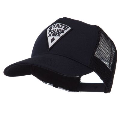 e4Hats.com USA Western State Police Embroidered Patch Cap - NM State OSFM