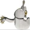 Showman Stainless Steel Wide Band Spurs view 1