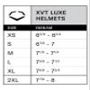 EvoShield XVT Luxe Fitted Batting Helmet with Softball Facemask - Scarlet, Large view 2