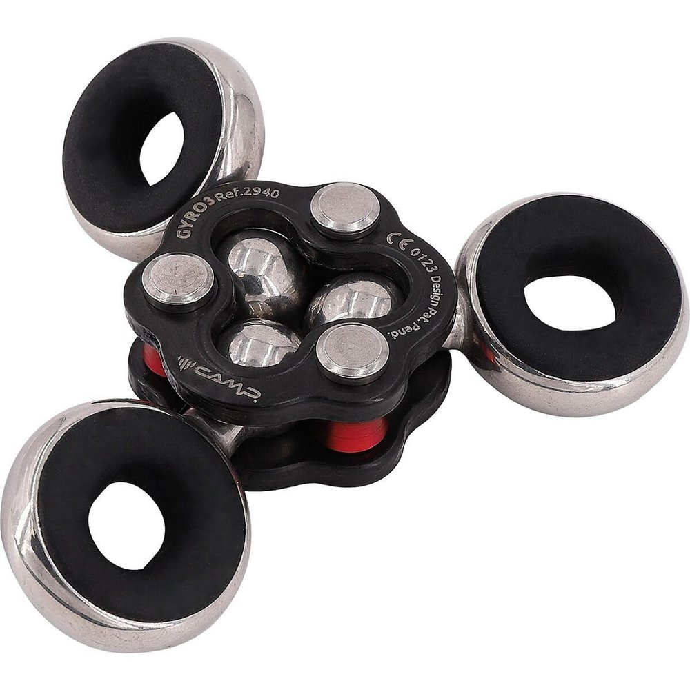 CAMP Gyro Safety Rigging System, Black, 155g, Intermediate, Unisex, Climbers & Professionals
