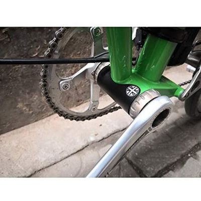 ACEOFFIX Aluminium Bottom Protector for Brompton Black