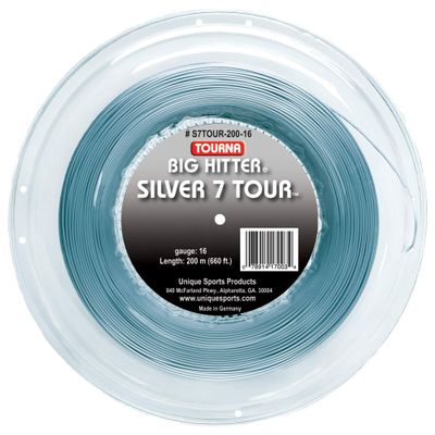 Tourna Big Hitter Silver 7 Tour 16g Reel, #1 Tension Maintenance, Top 3 in Spin