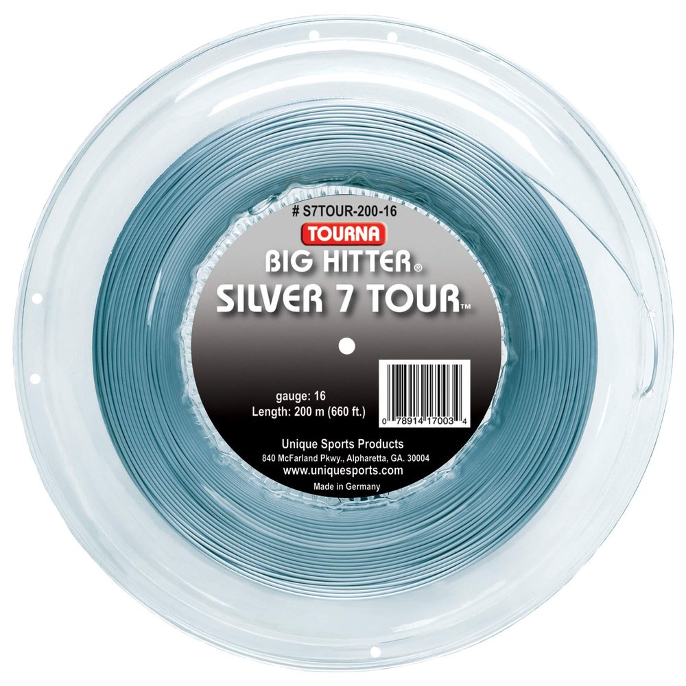 Tourna Big Hitter Silver 7 Tour 16g Reel, #1 Tension Maintenance, Top 3 in Spin